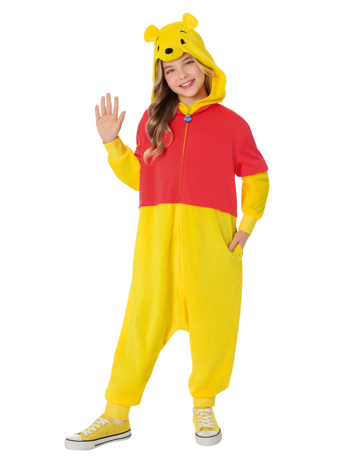Kids Winnie the Pooh Jumpsuit Costume - Image 3