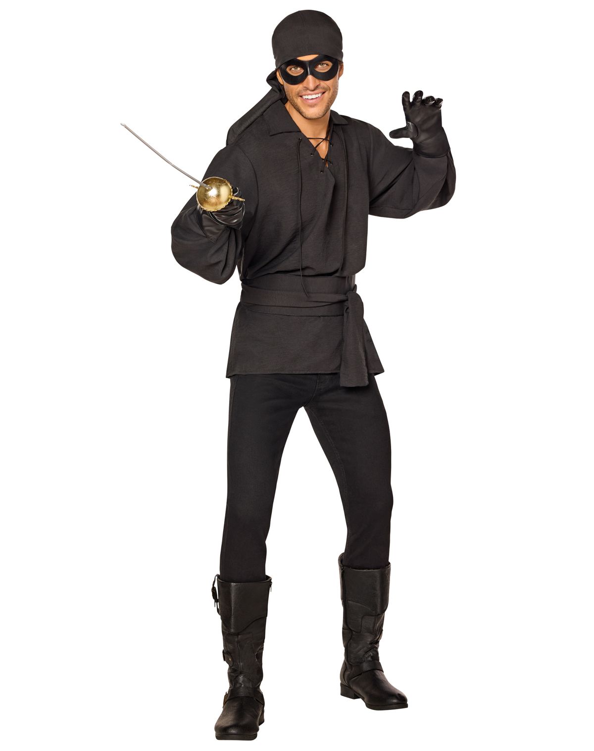 Adult Masked Scoundrel Costume