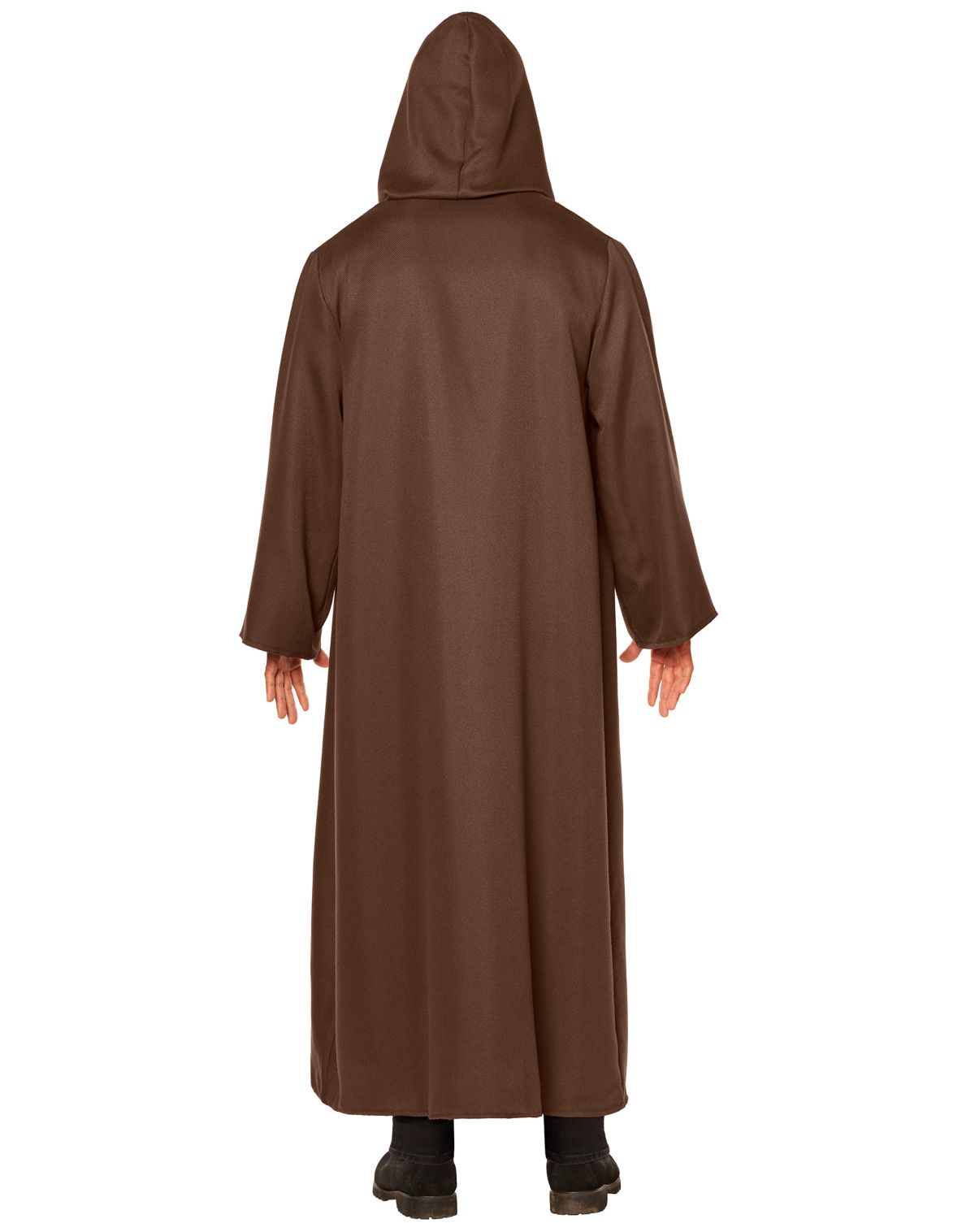 Adult Brown Hooded Cloak - Image 2