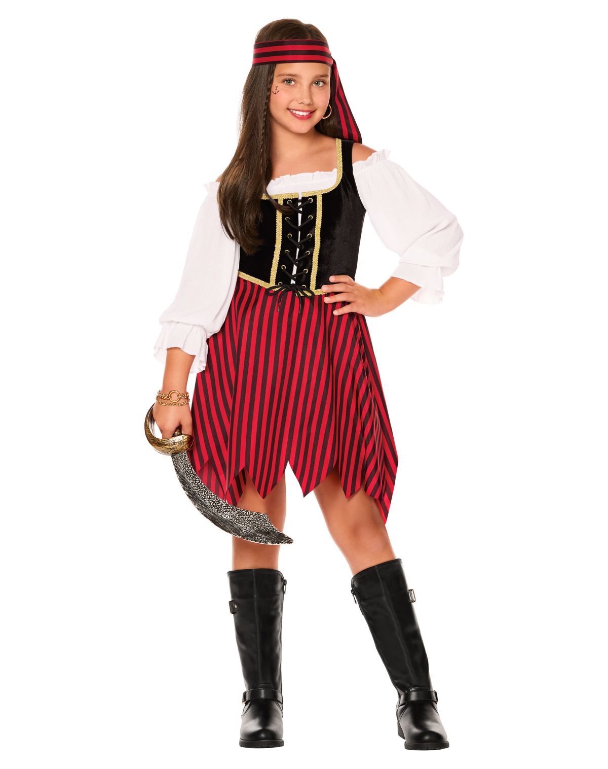 Kids Rebel Pirate Costume