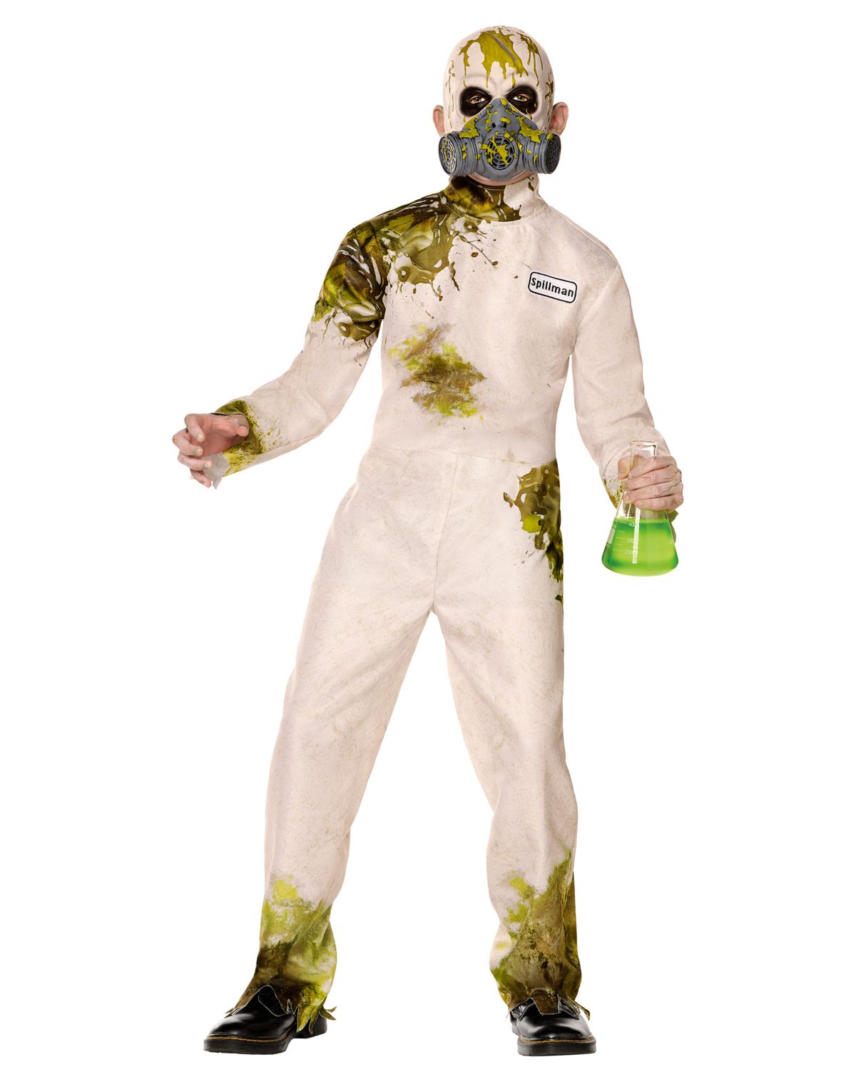 Kids Hazmat Zombie Jumpsuit Costume