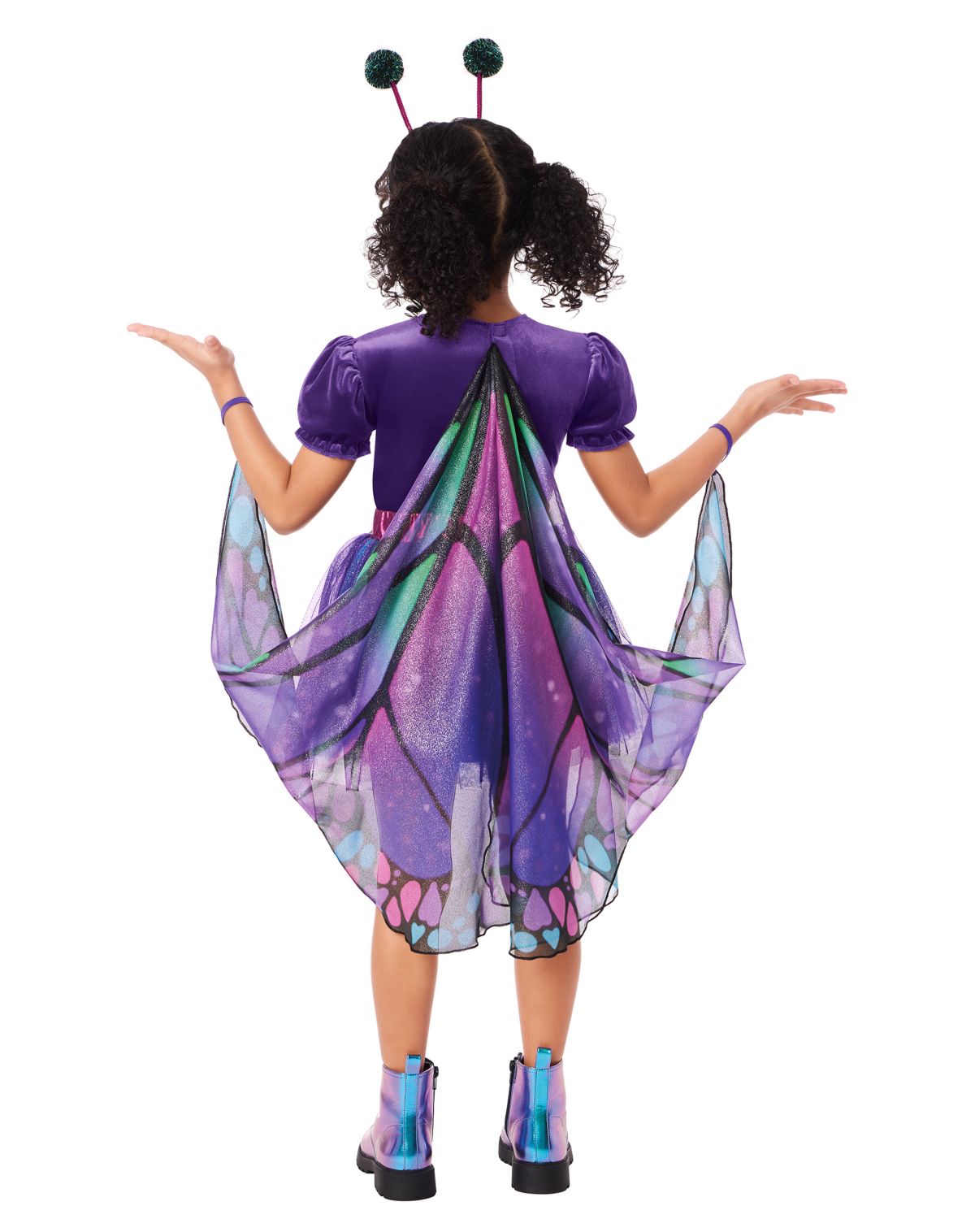 Kids Butterfly Princess Costume - Image 2