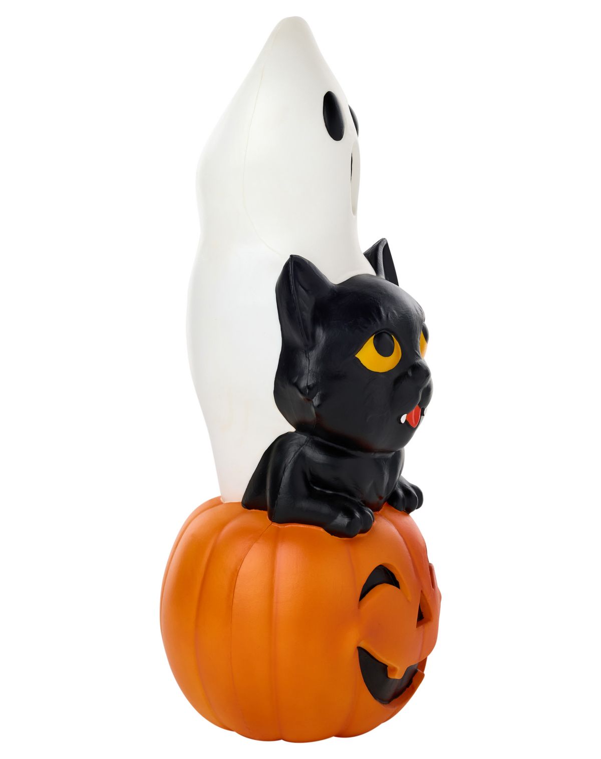 9.6 Light-Up Blow Mold Classic Halloween Icons Stack - Image 3