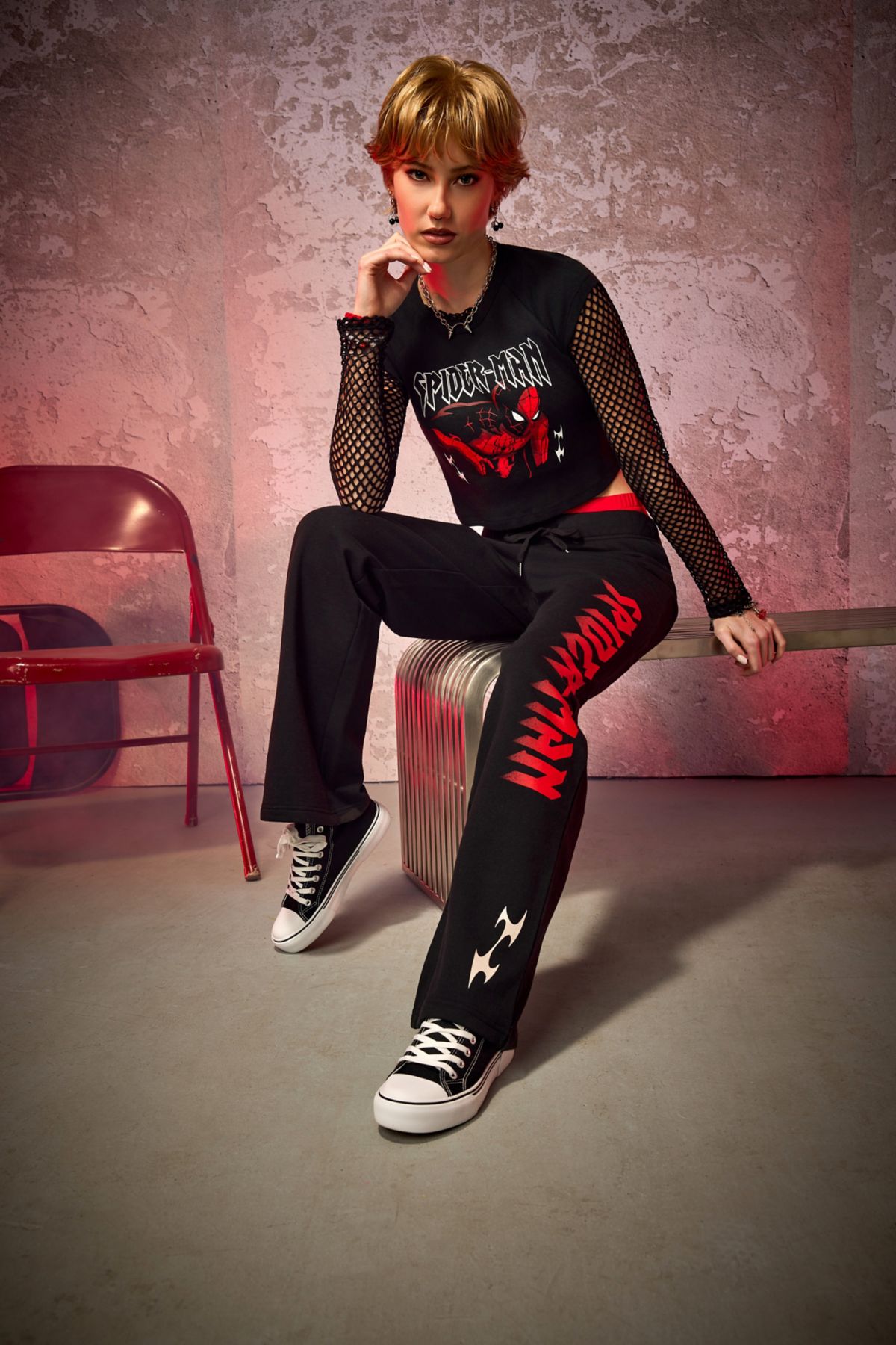 Spider-Man Wide-Leg Pants - Marvel