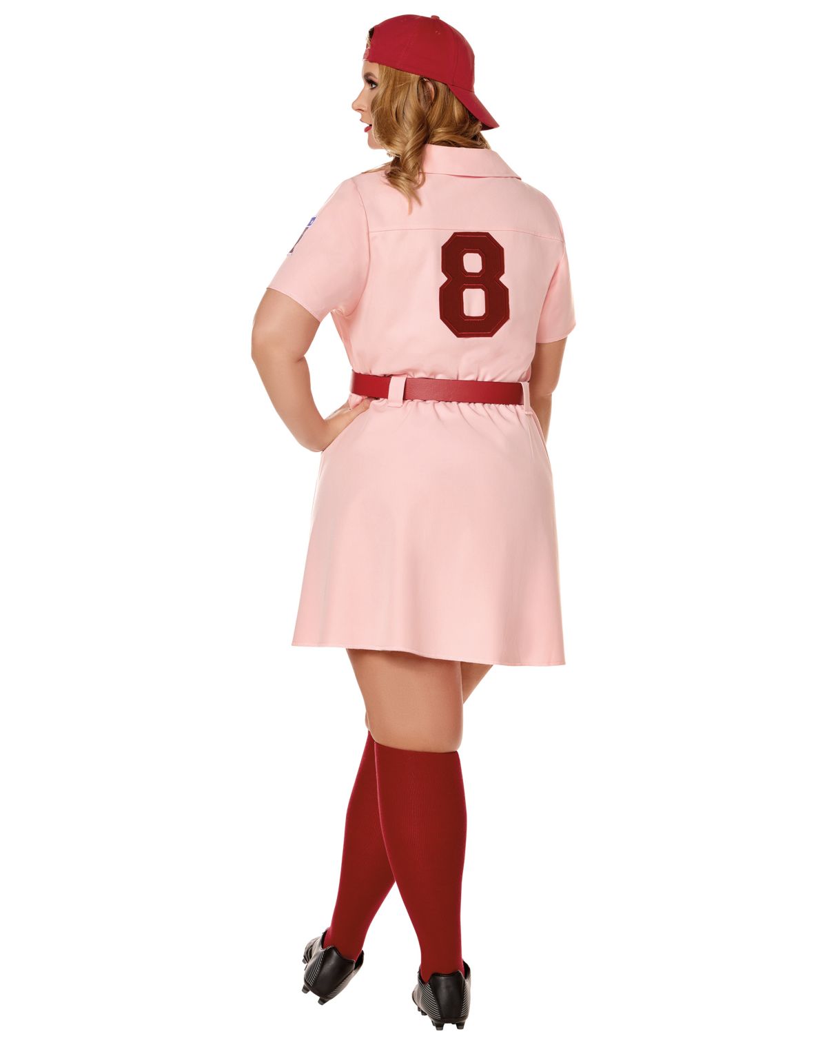 Adult Rockford Peaches Plus Size Costume - A League of Their Own - Image 2