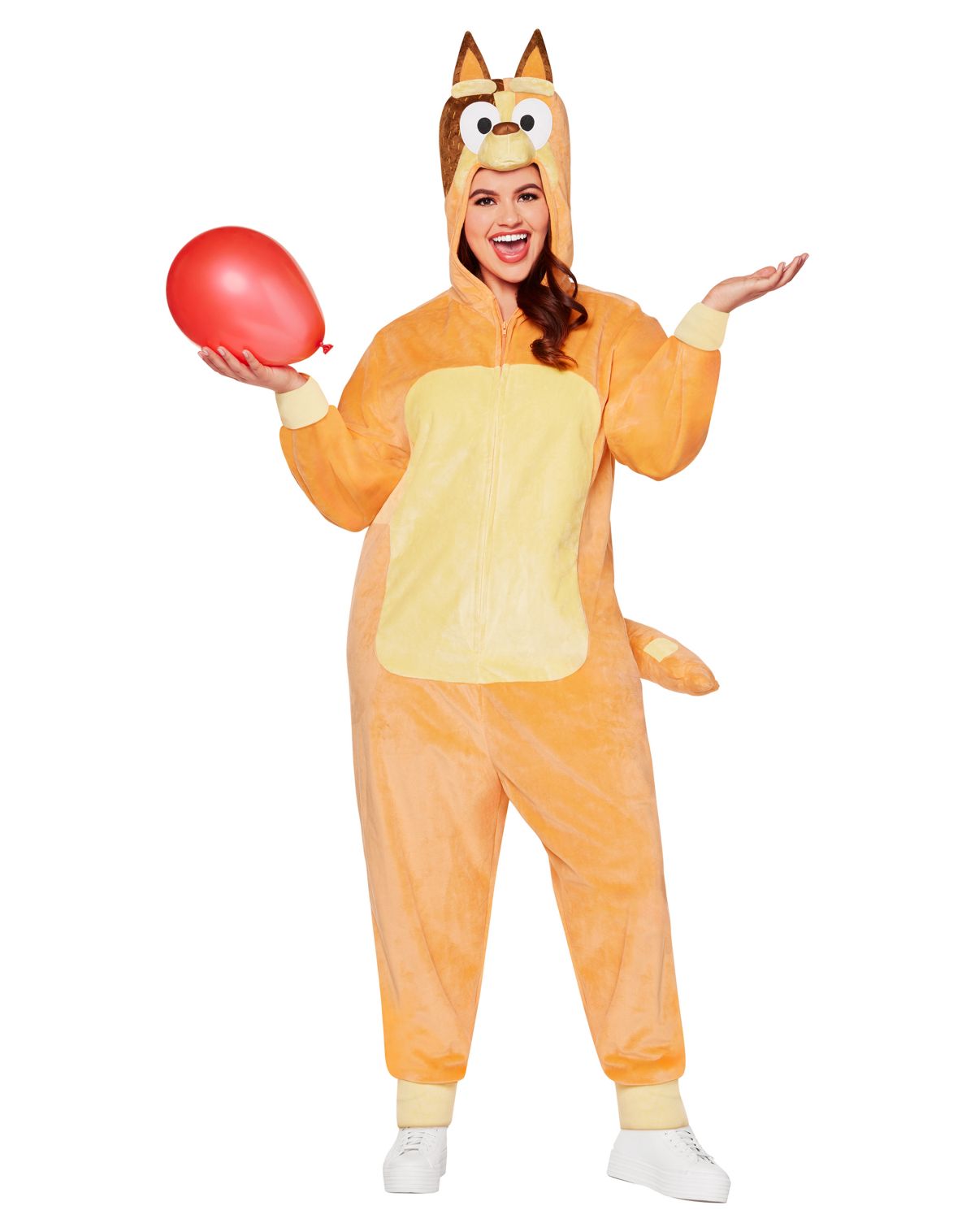 Adult Chilli Jumpsuit Costume - Bluey - Image 3