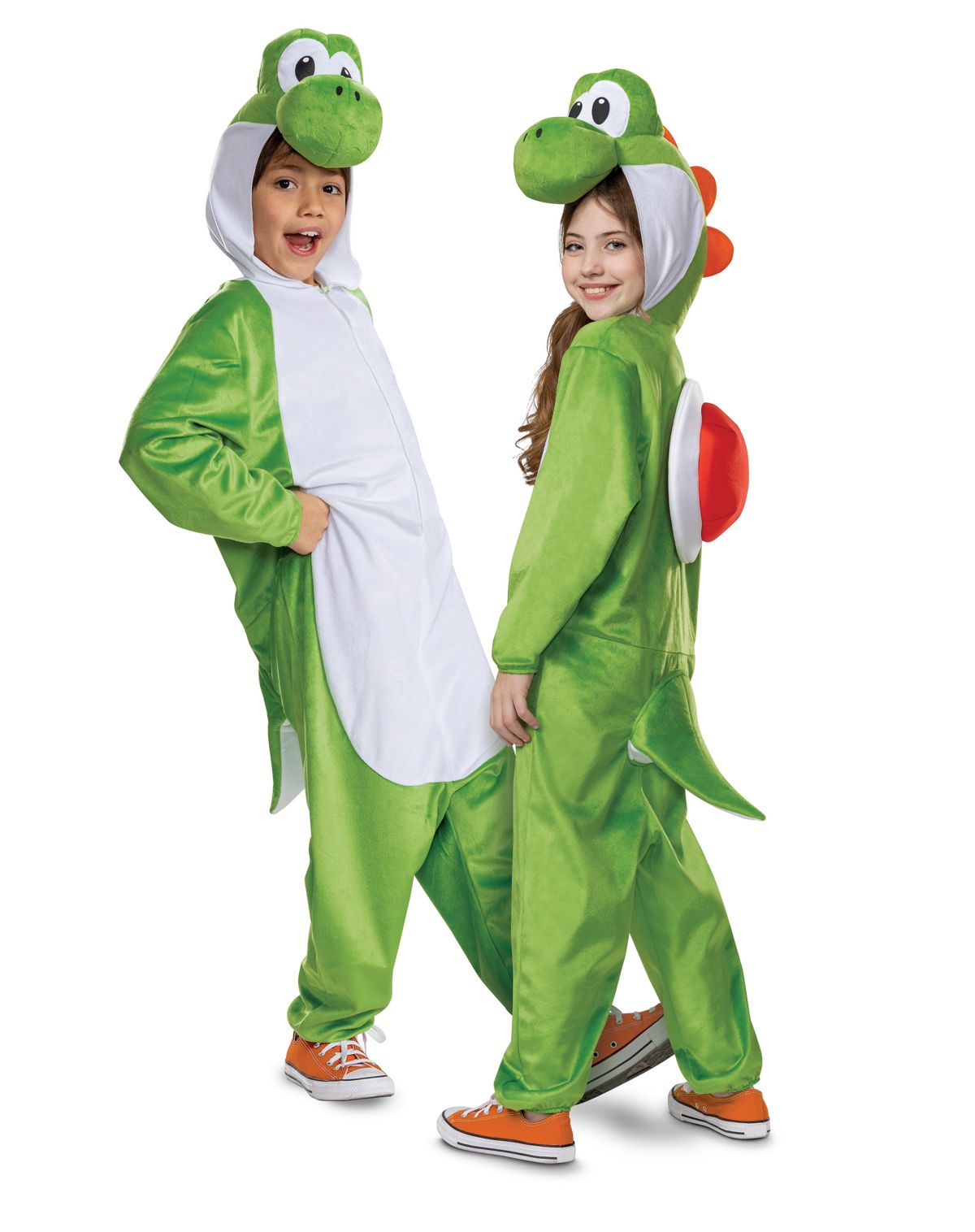 Kids Yoshi Jumpsuit Costume - Super Mario Bros.