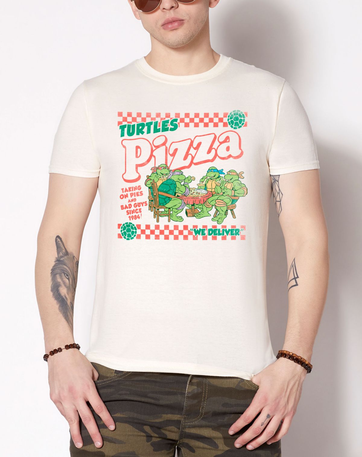 TMNT Pizza T Shirt - Teenage Mutant Ninja Turtles