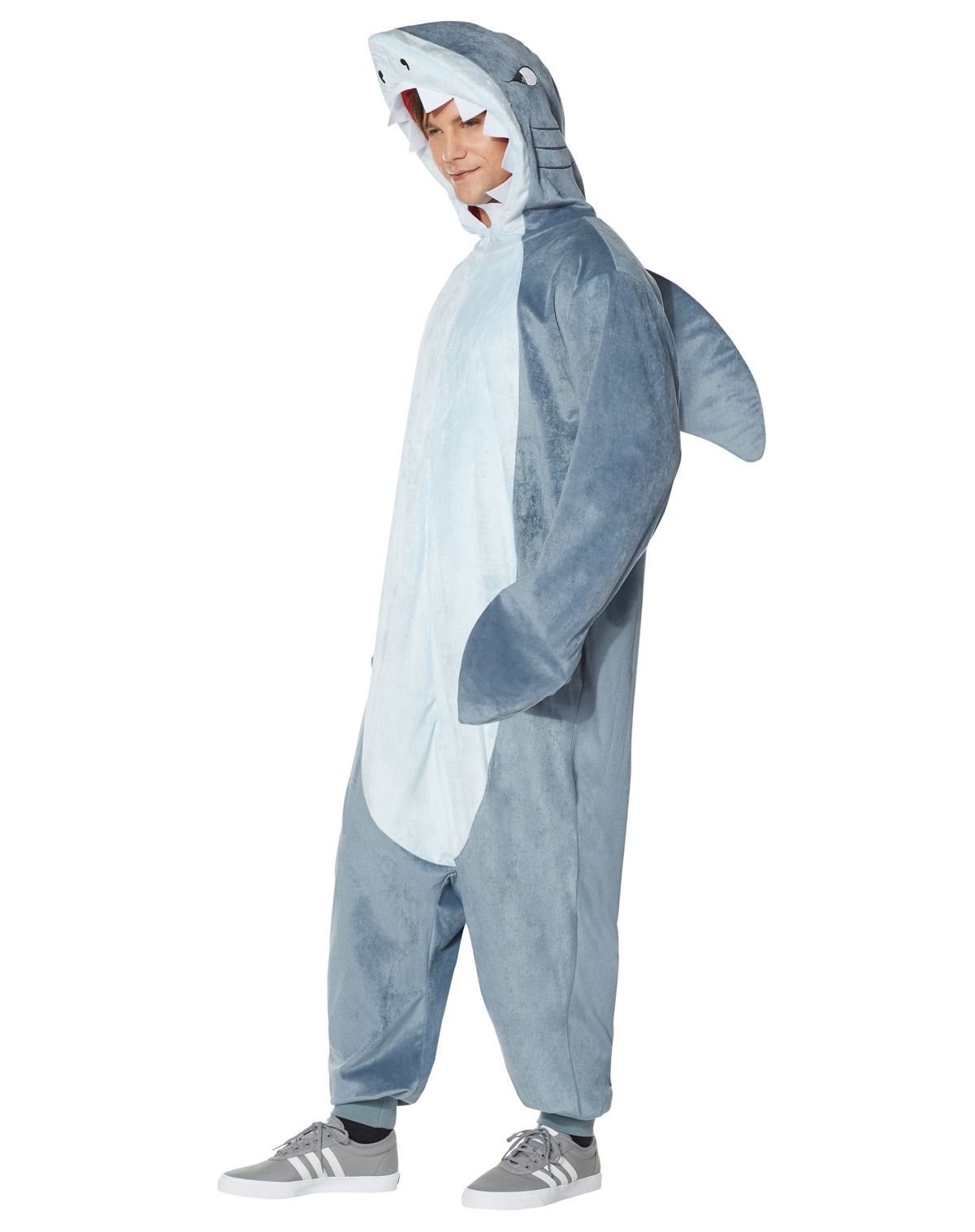 Adult Shark Jumpsuit Plus Size Costume