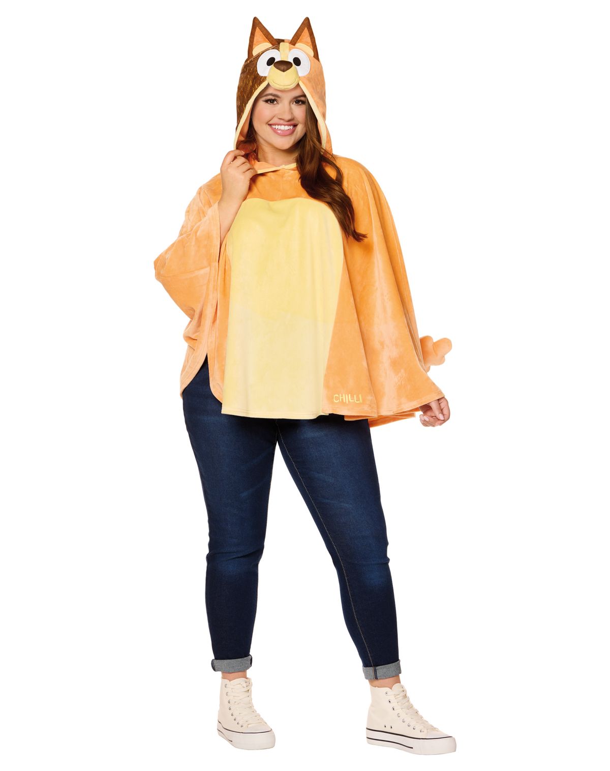 Adult Chilli Plus Size Costume Top - Bluey