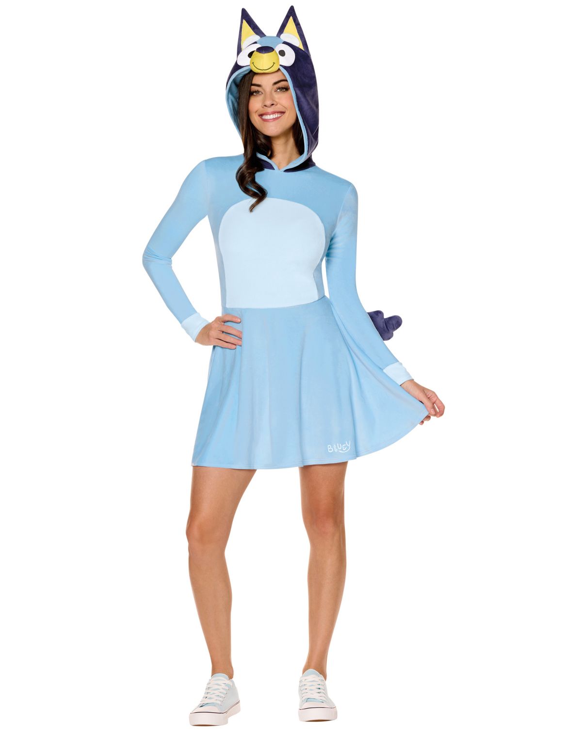 Adult Bluey Hooded Dress Costume
