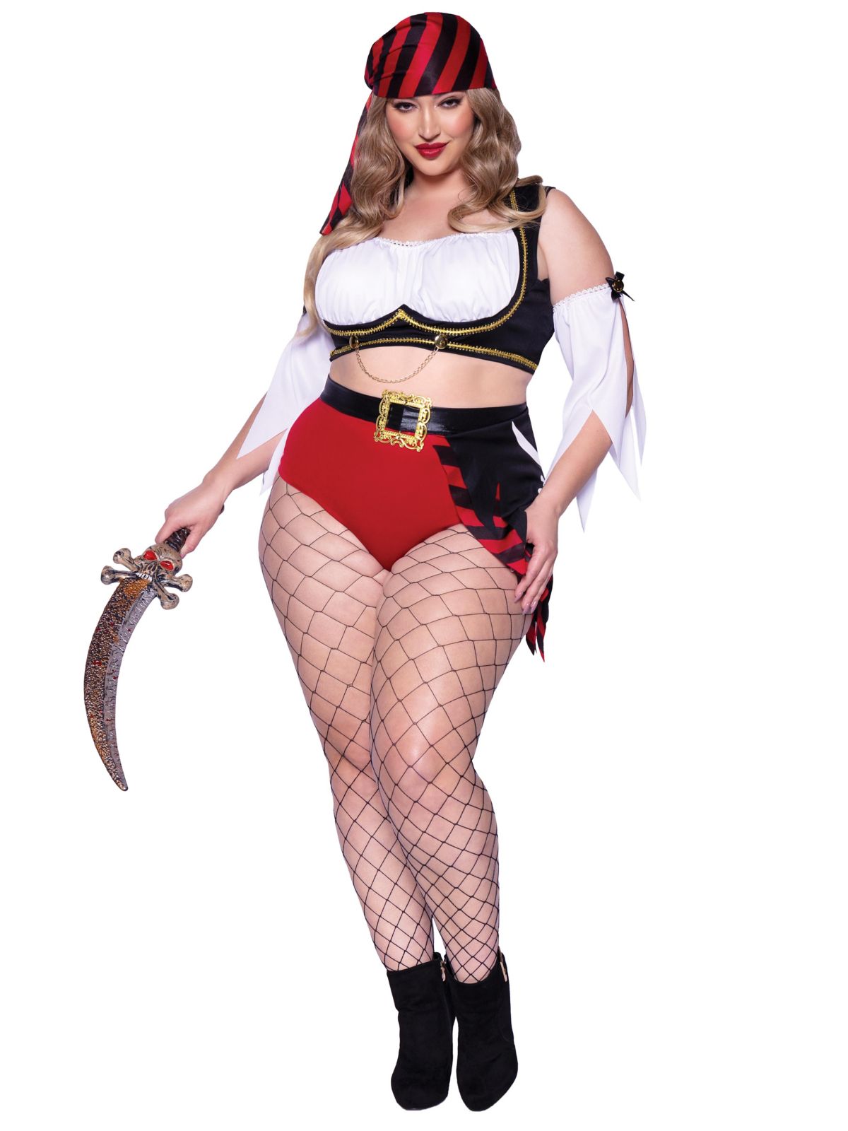 Wicked Pirate Plus Size Costume Set