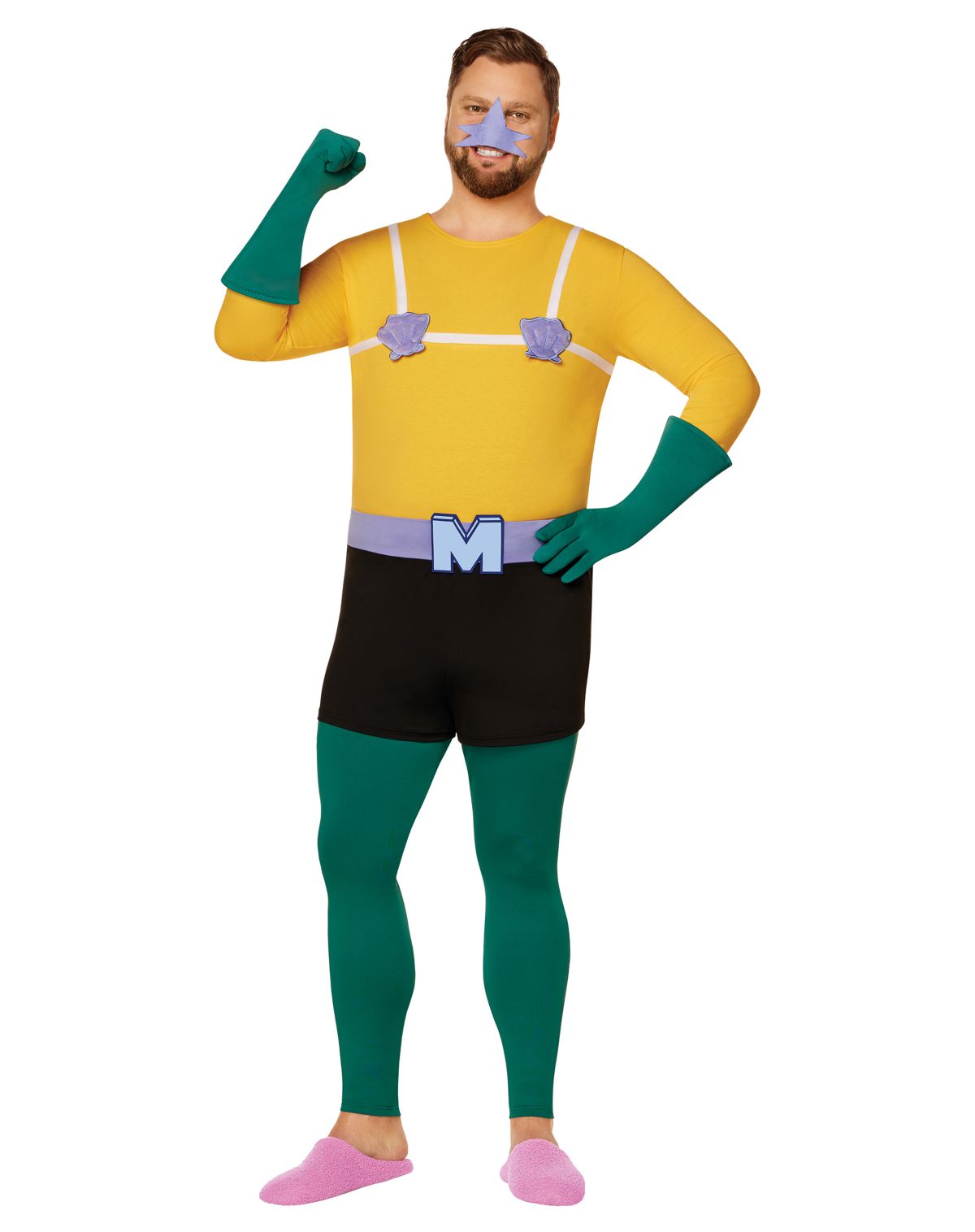 Adult Mermaid Man Plus Size Costume - SpongeBob SquarePants