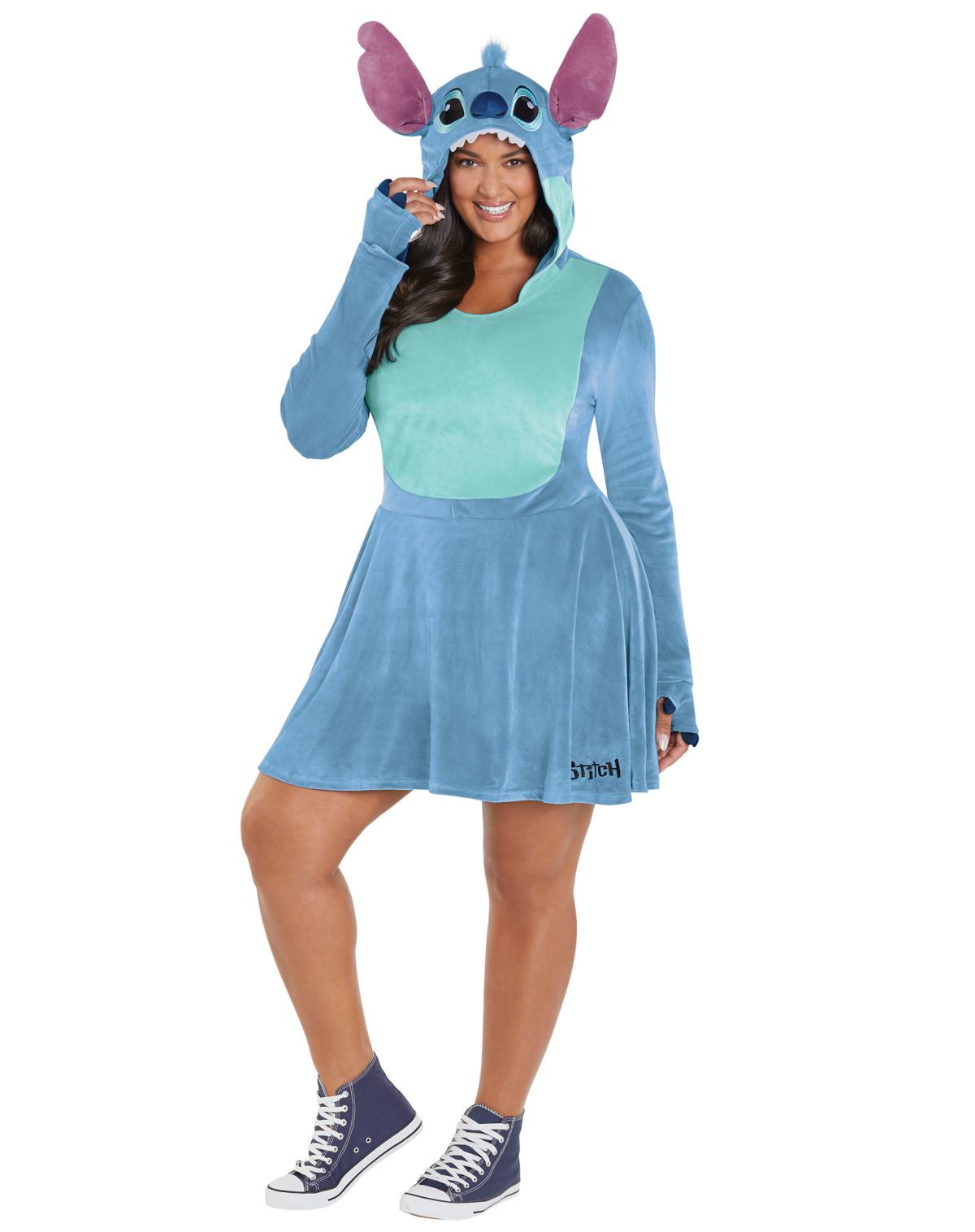 Adult Stitch Plus Size Dress Costume - Lilo u0026 Stitch