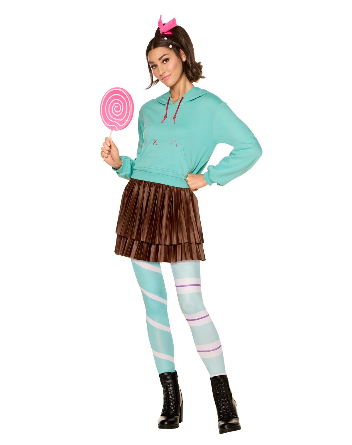 Adult Vanellope von Schweetz Costume - Wreck-It Ralph