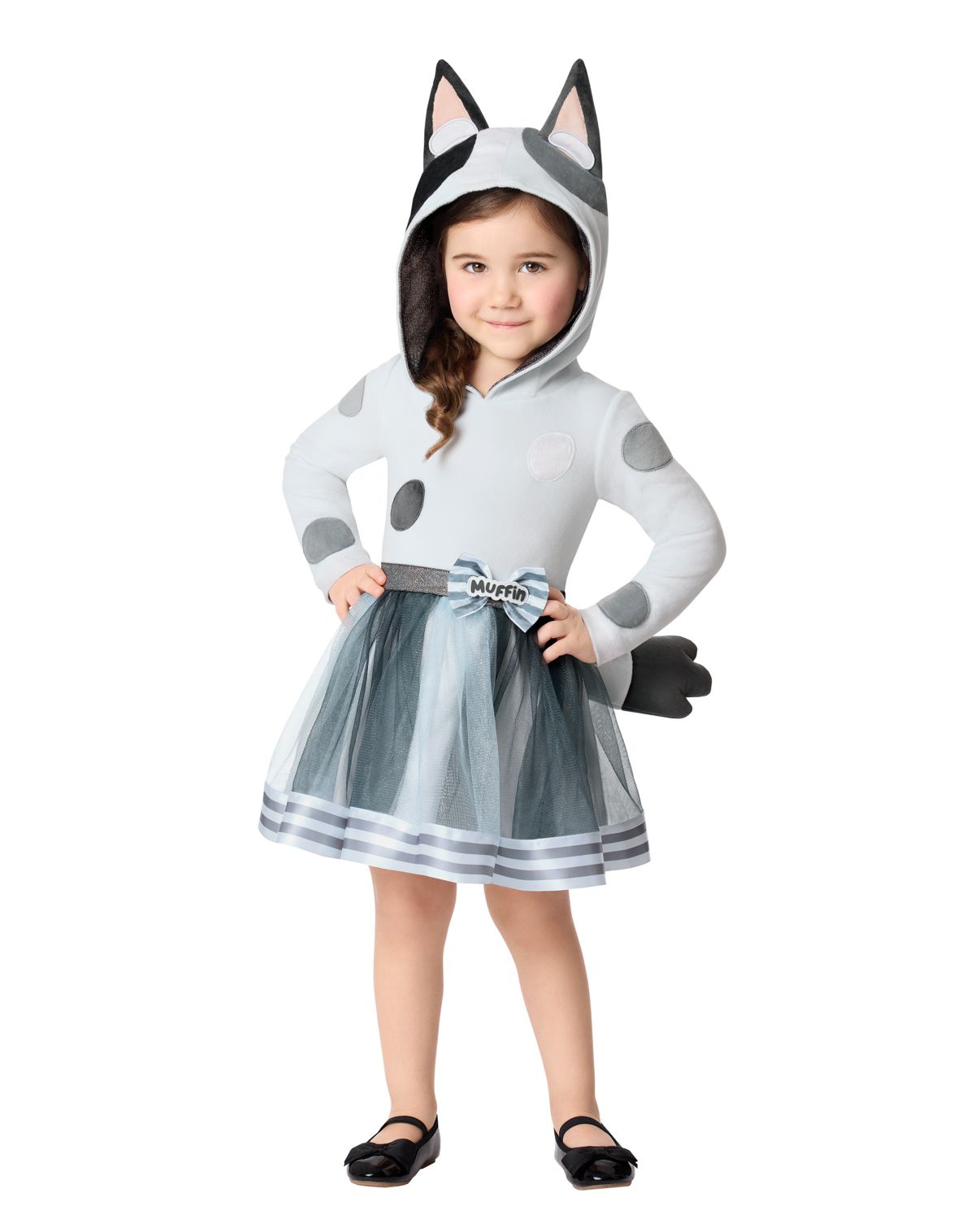 Toddler Muffin Hooded Dress Costume - Bluey