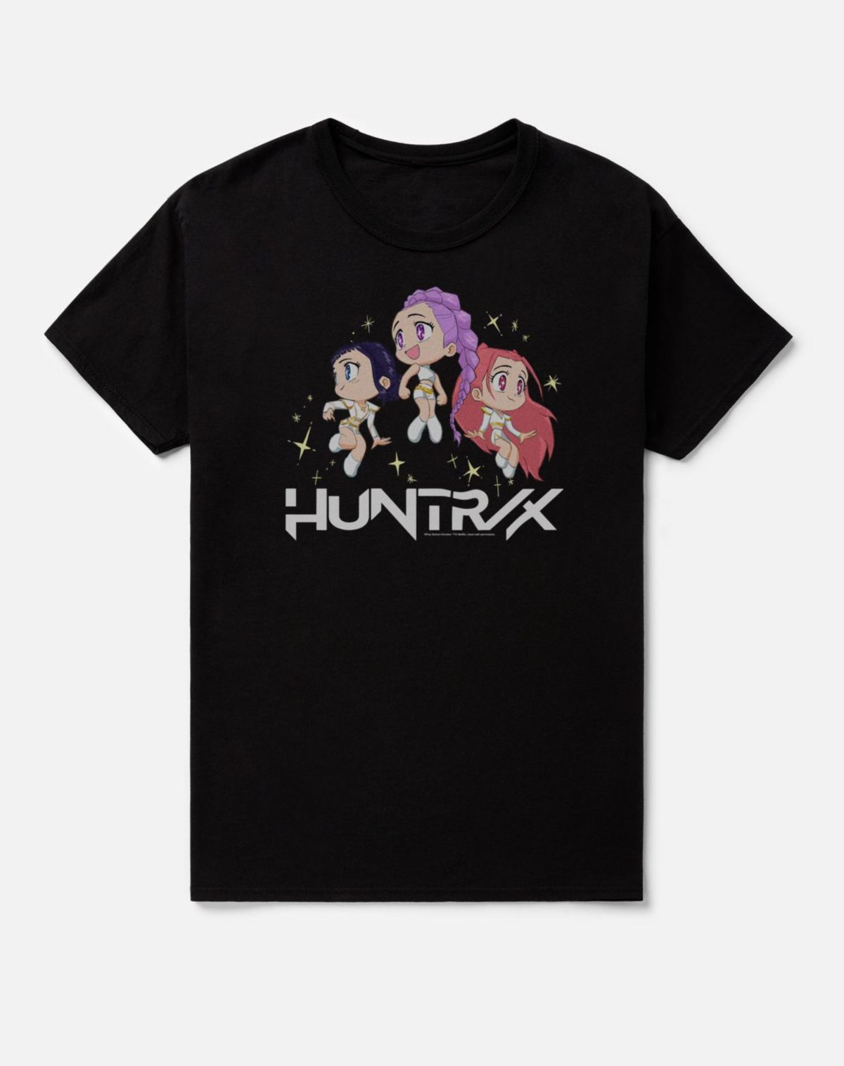 KPop Demon Hunters Huntr/x Chibi T Shirt