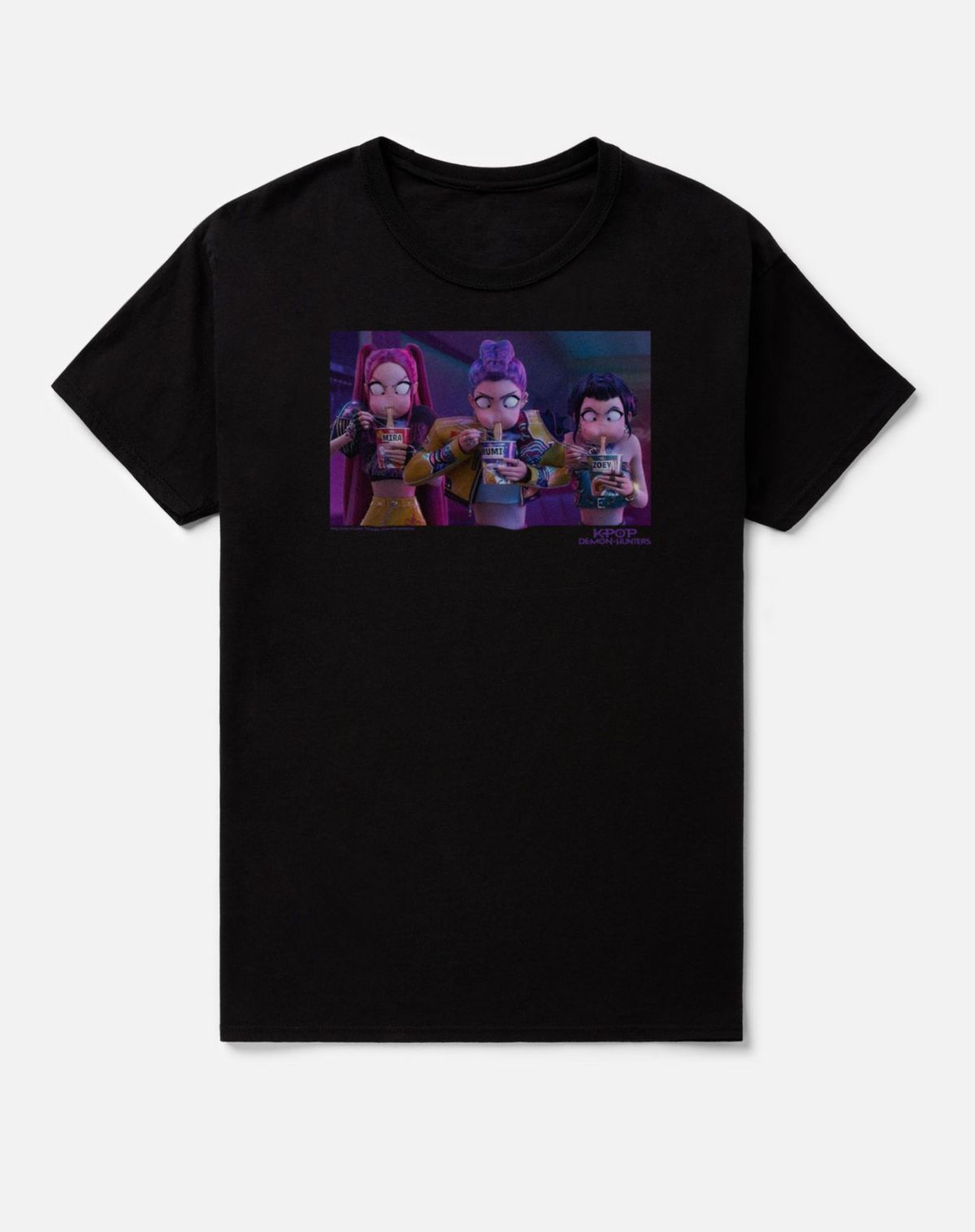 KPop Demon Hunters Instant Noodles T Shirt