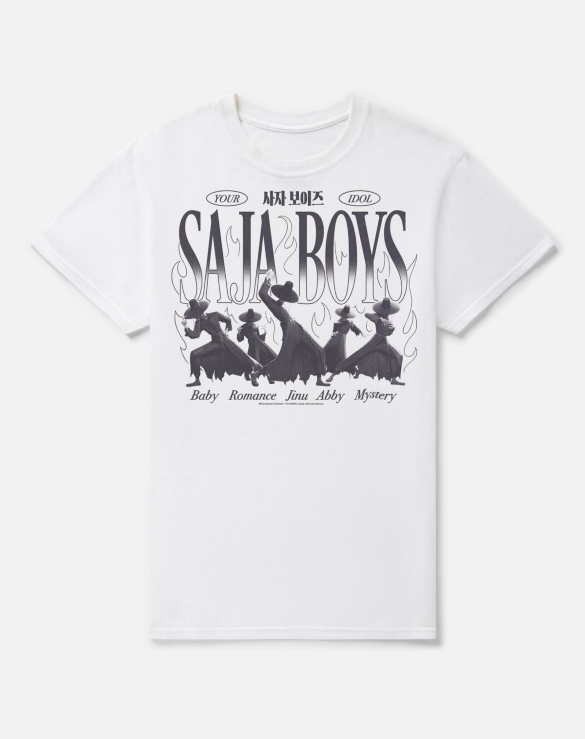 Saja Boys Your Idol T Shirt - KPop Demon Hunters