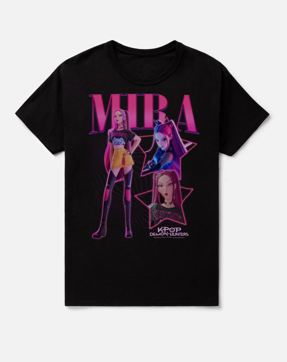Kids Huntr/x Symbol T Shirt - KPop Demon Hunters