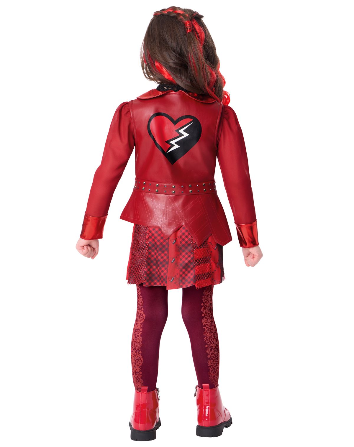 Toddler Red Dress Costume - Descendants: Wicked Wonderland - Image 2