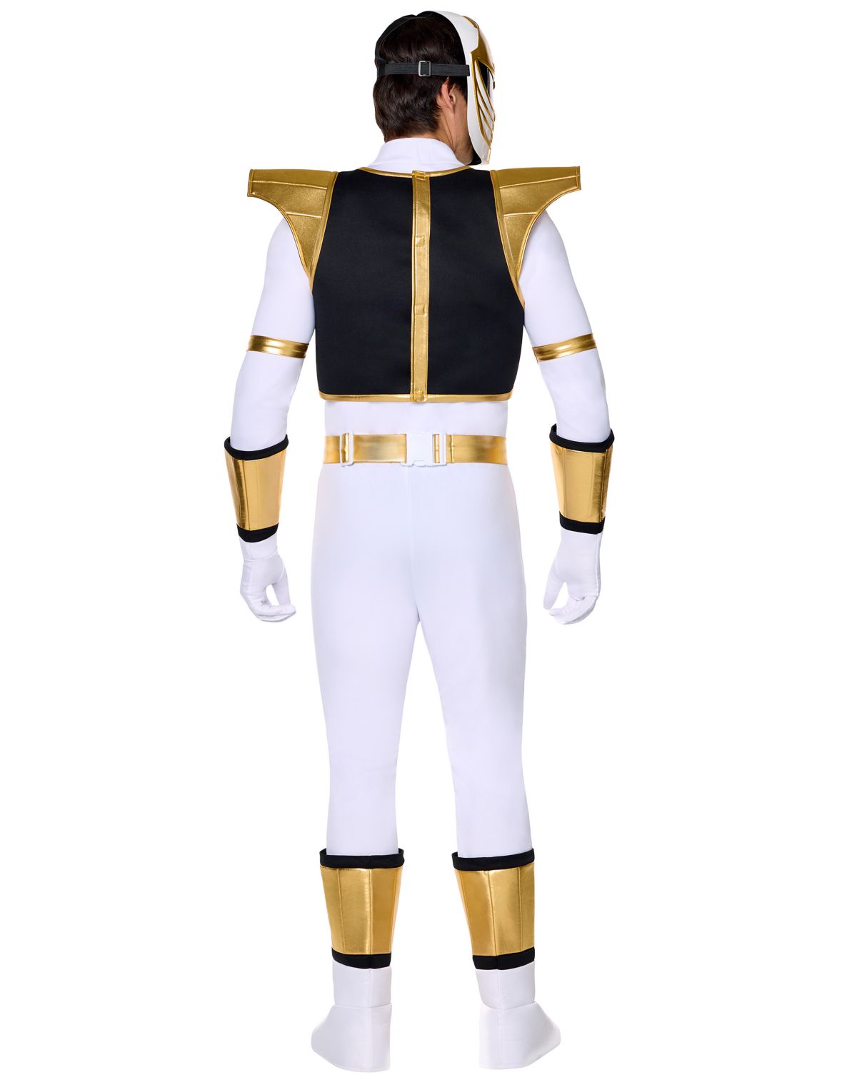 Adult White Power Ranger Costume - Mighty Morphin Power Rangers - Image 2
