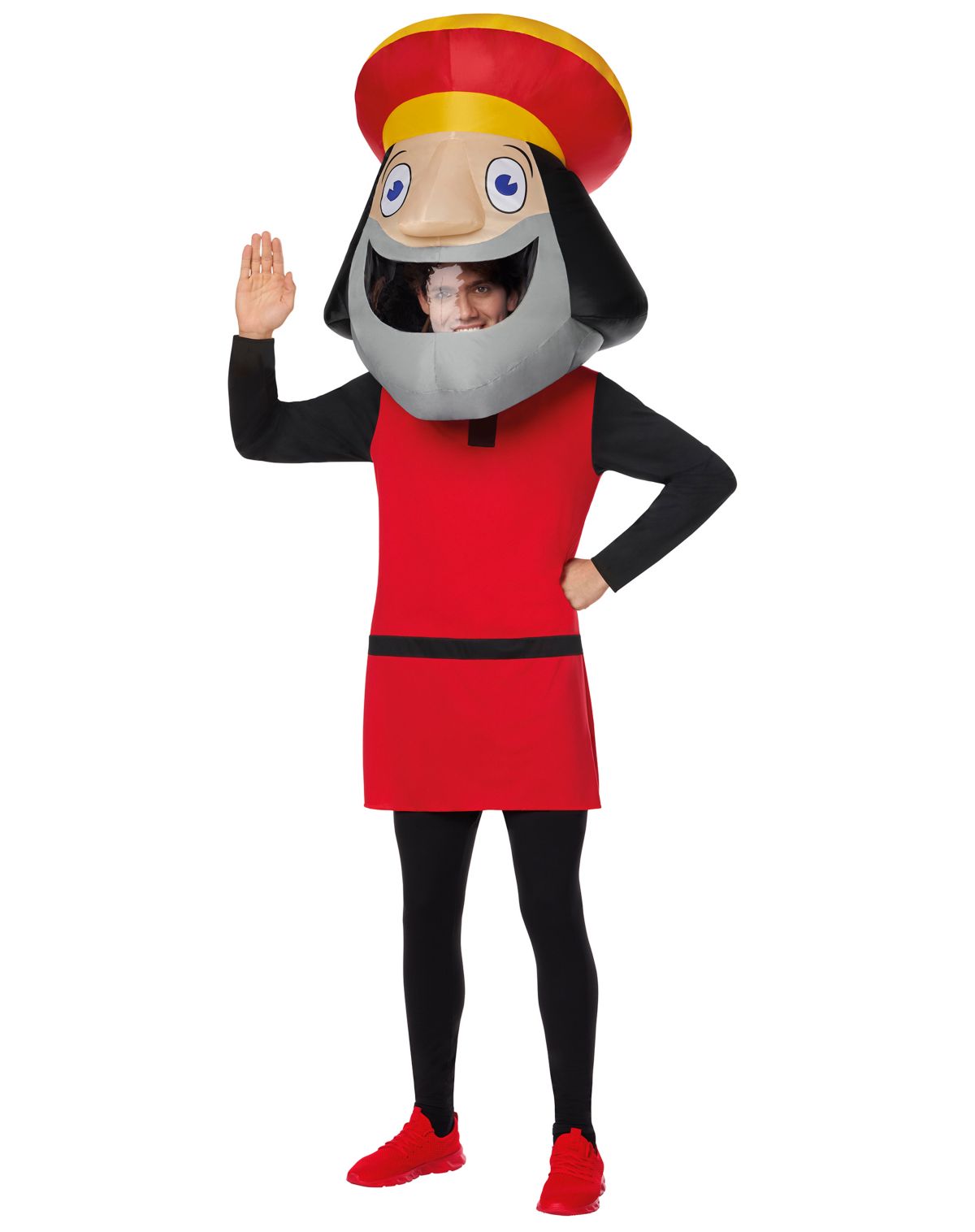 Adult Lord Farquaad Mascot Head Costume - Shrek